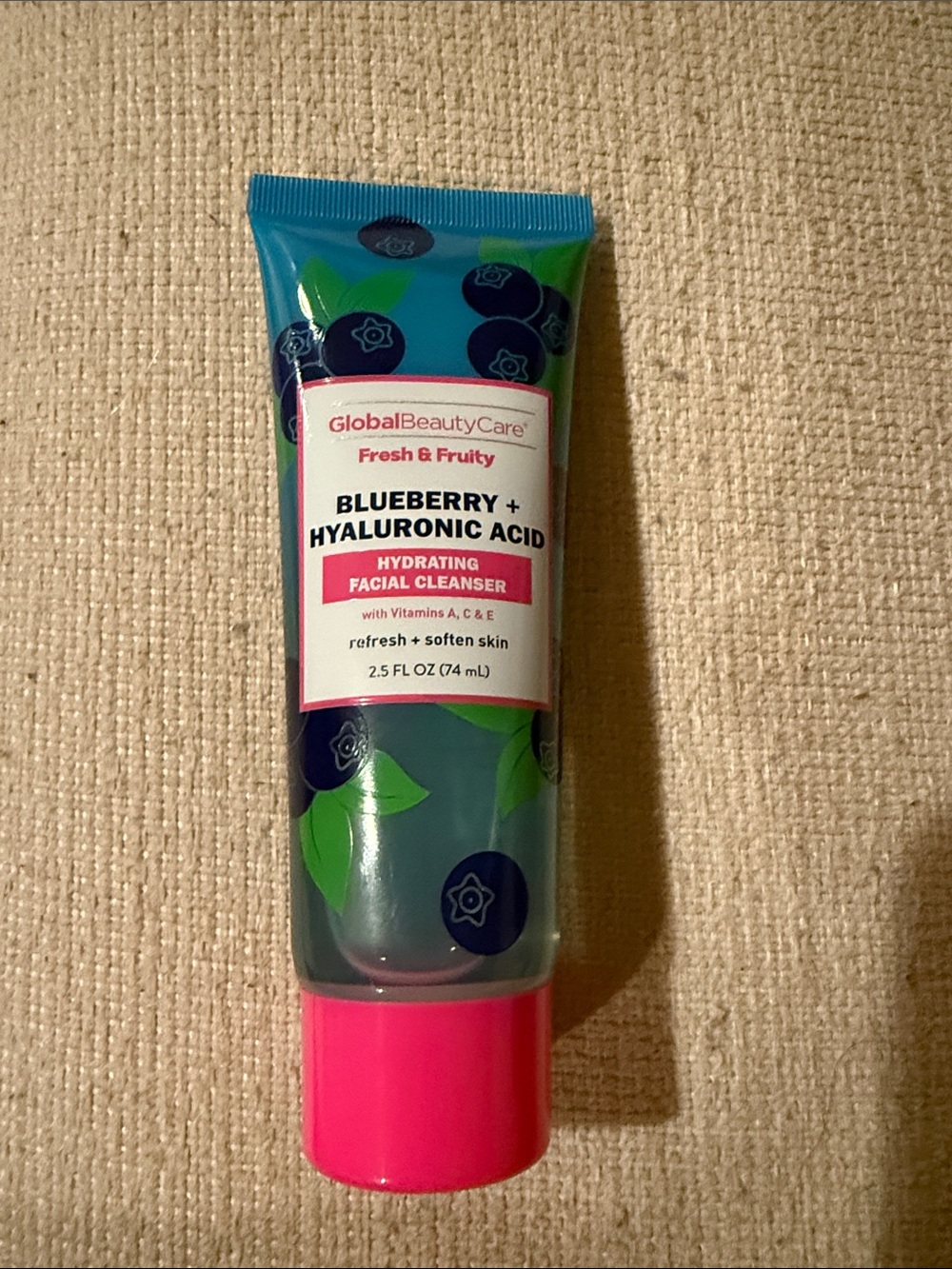 Blueberry + Hyaluronic Acid Hydrating Facial Cleanser